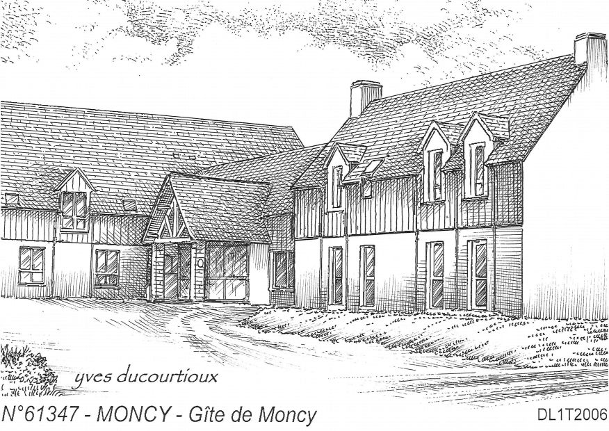 N 61347 - MONCY - gte de moncy
