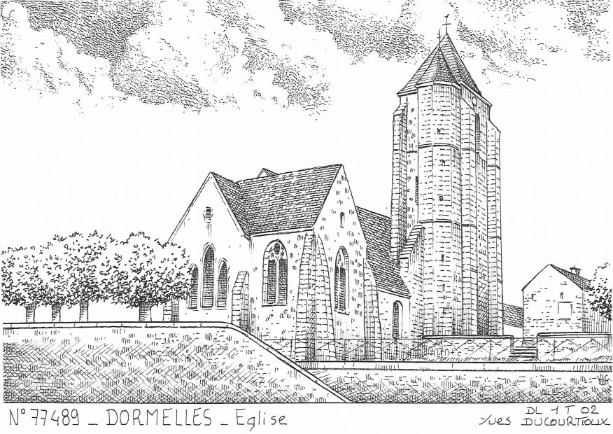 N 77489 - DORMELLES - église