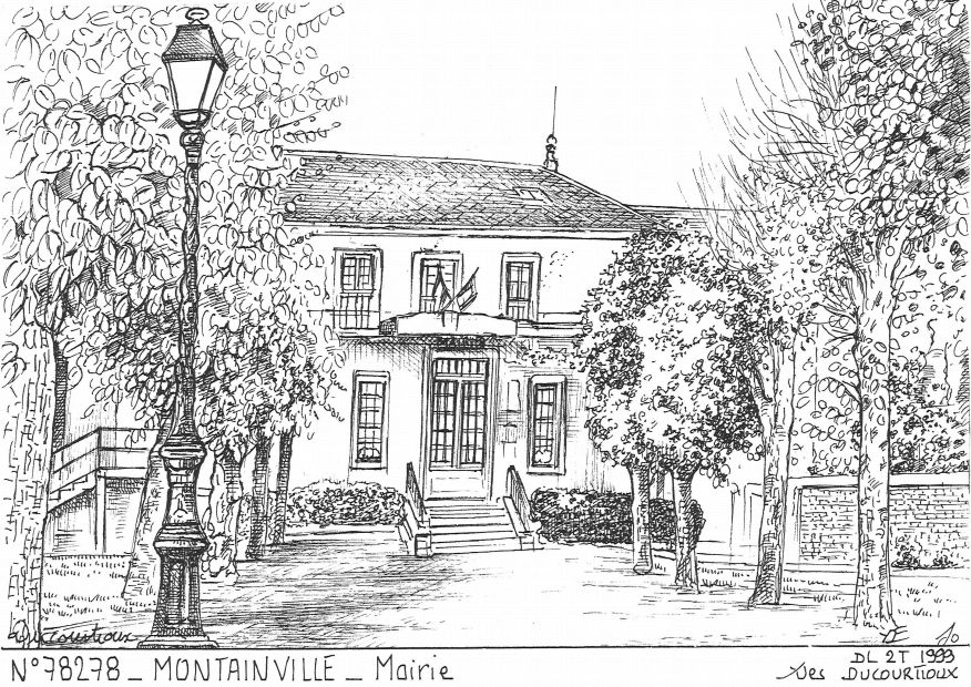 N 78278 - MONTAINVILLE - mairie