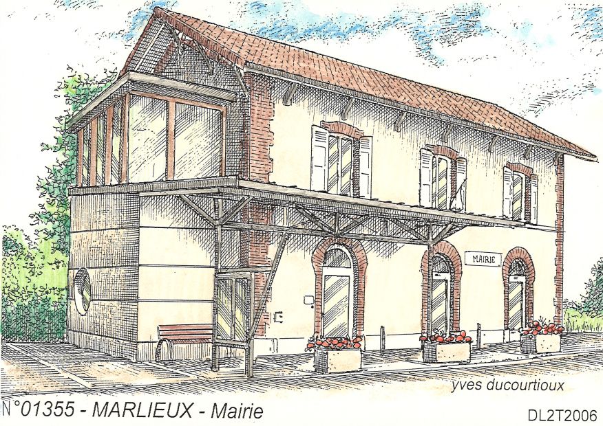 N 01355 - MARLIEUX - mairie