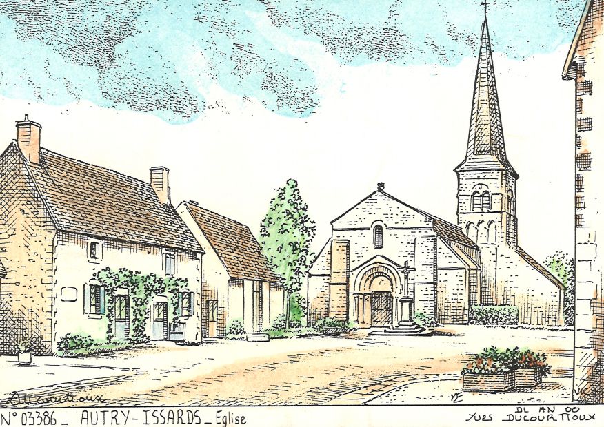 N 03386 - AUTRY ISSARDS - glise