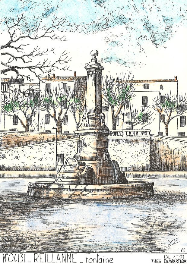 N 04131 - REILLANNE - fontaine