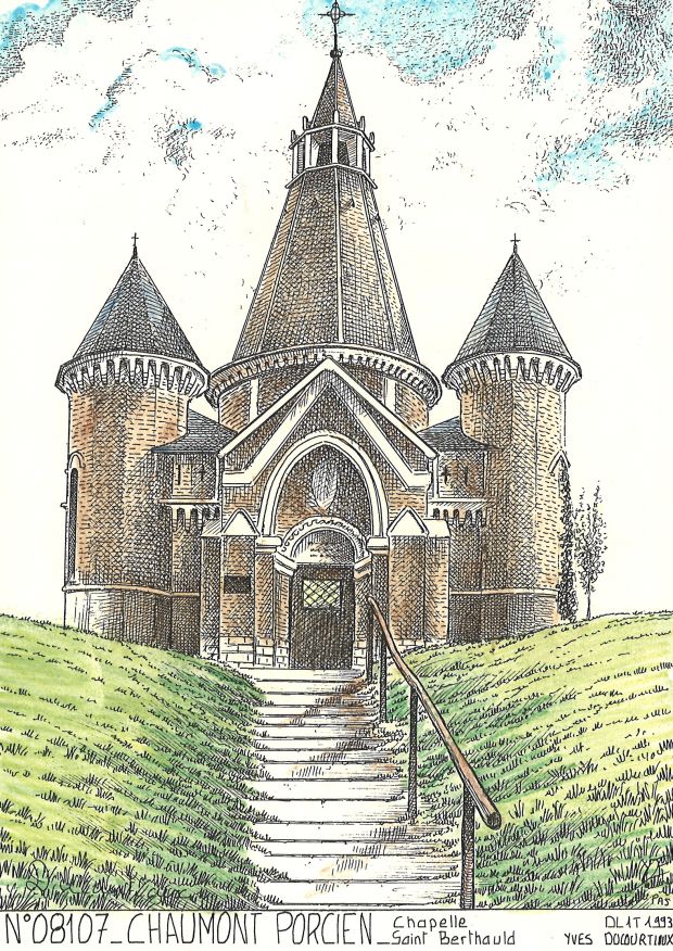 N 08107 - CHAUMONT PORCIEN - chapelle st berthauld