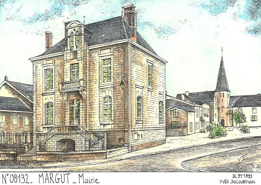 N 08132 - MARGUT - mairie