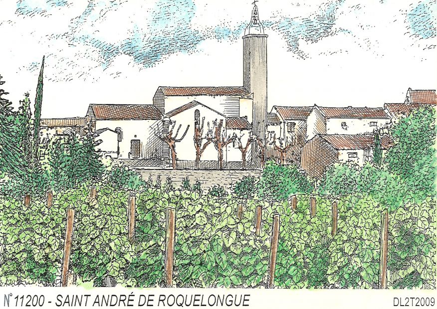 N 11200 - ST ANDRE DE ROQUELONGUE - vue