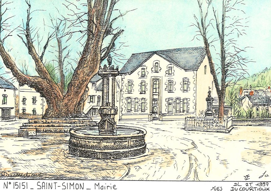 N 15151 - ST SIMON - mairie