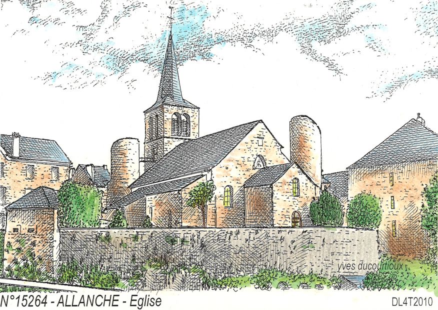 N 15264 - ALLANCHE - église