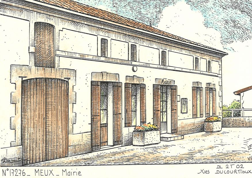 N 17276 - MEUX - mairie