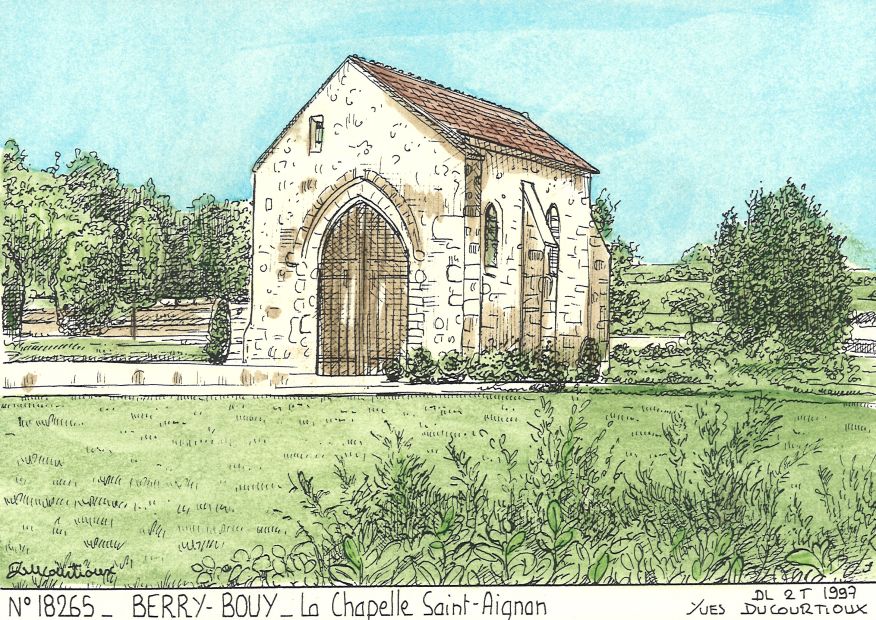 N 18265 - BERRY BOUY - la chapelle st aignan