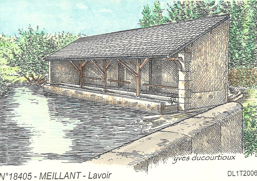 N 18405 - MEILLANT - lavoir