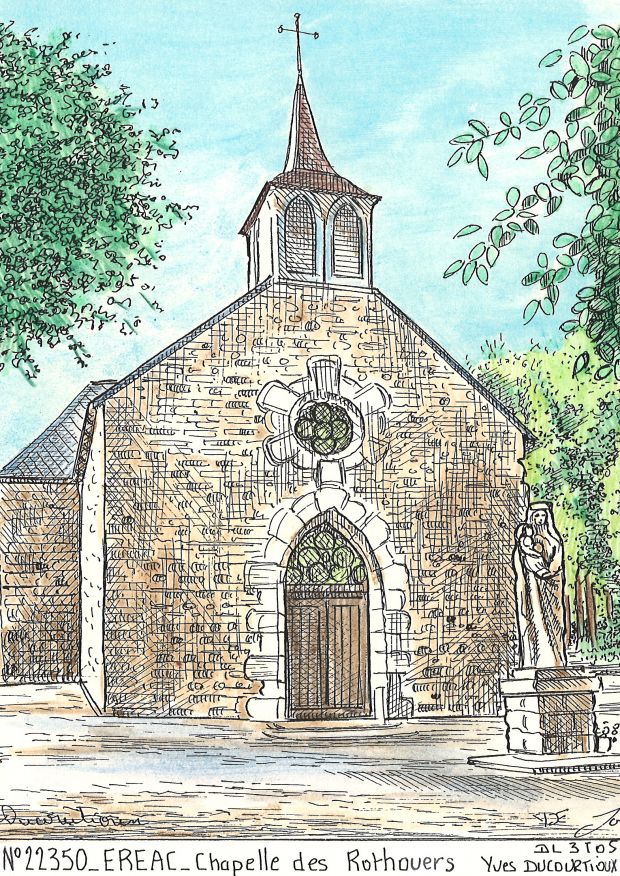 N 22350 - EREAC - chapelle des rothouers