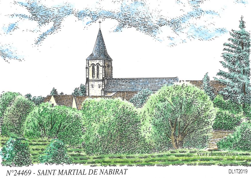 N 24469 - ST MARTIAL DE NABIRAT - vue