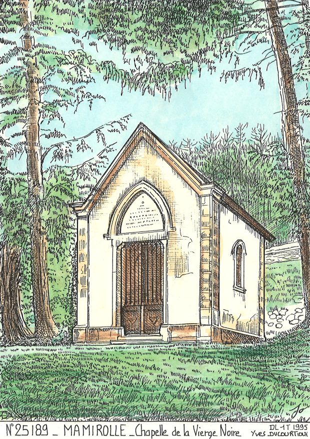 N 25189 - MAMIROLLE - chapelle de la vierge noire