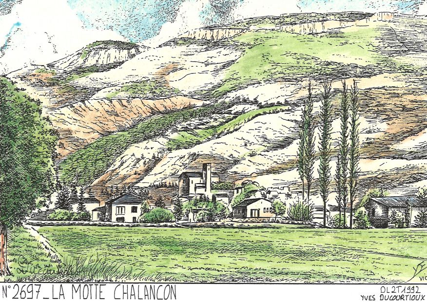 N 26097 - LA MOTTE CHALANCON - vue