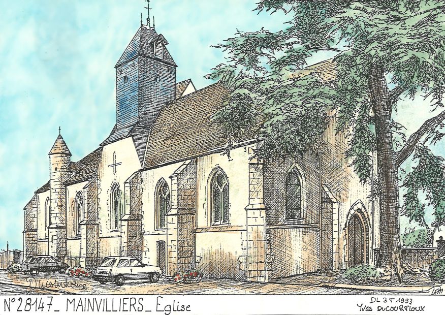 N 28147 - MAINVILLIERS - glise