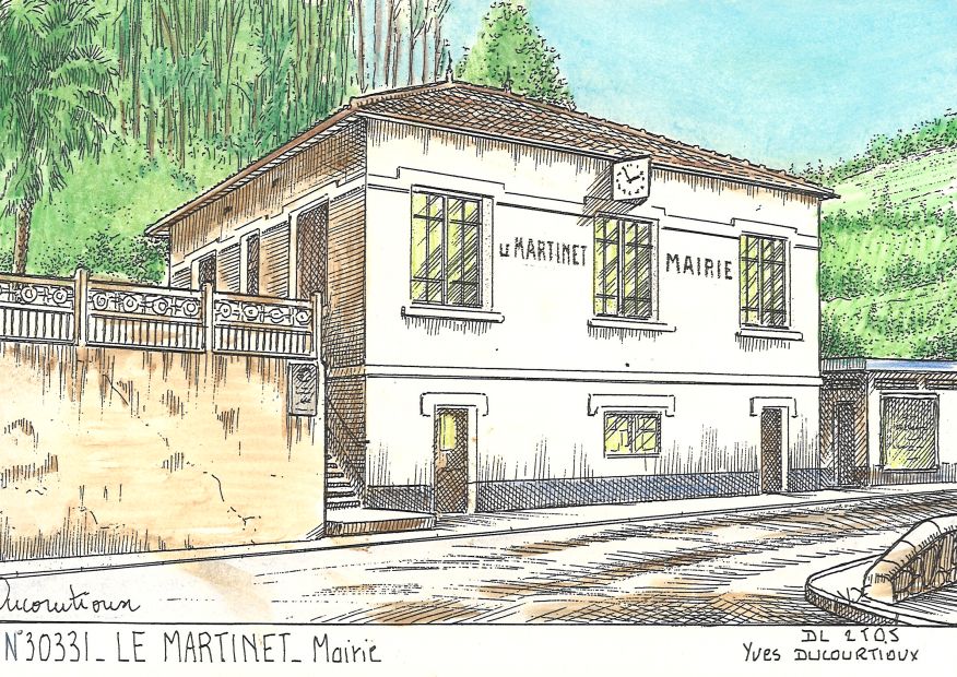 N 30331 - LE MARTINET - mairie