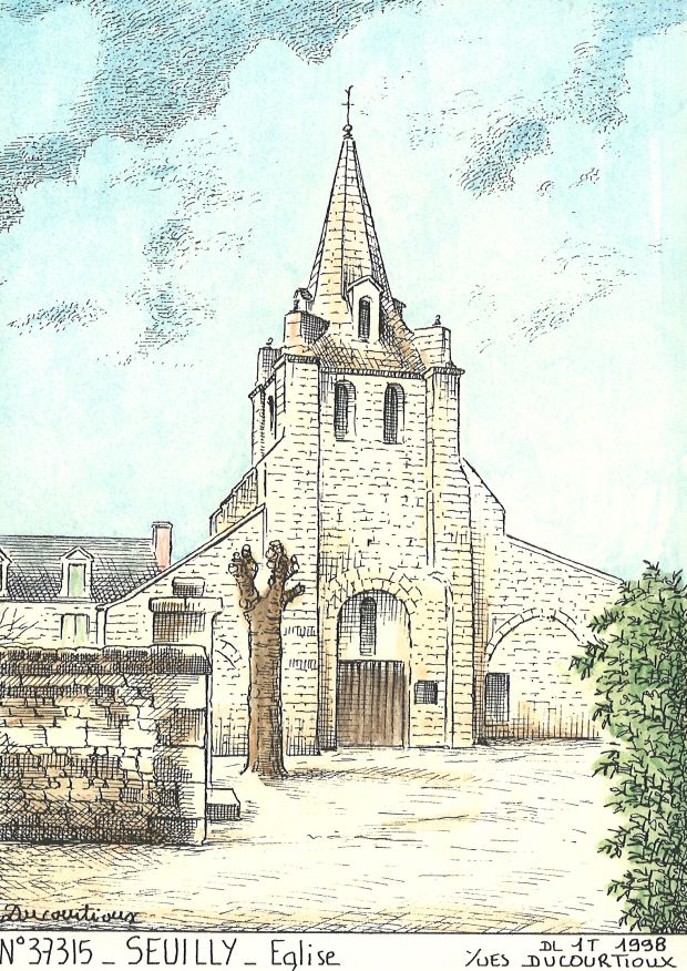 N 37315 - SEUILLY - glise