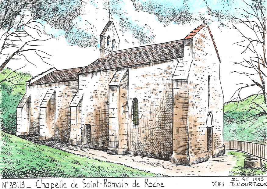 N 39119 - PRATZ - chapelle de st romain de roche