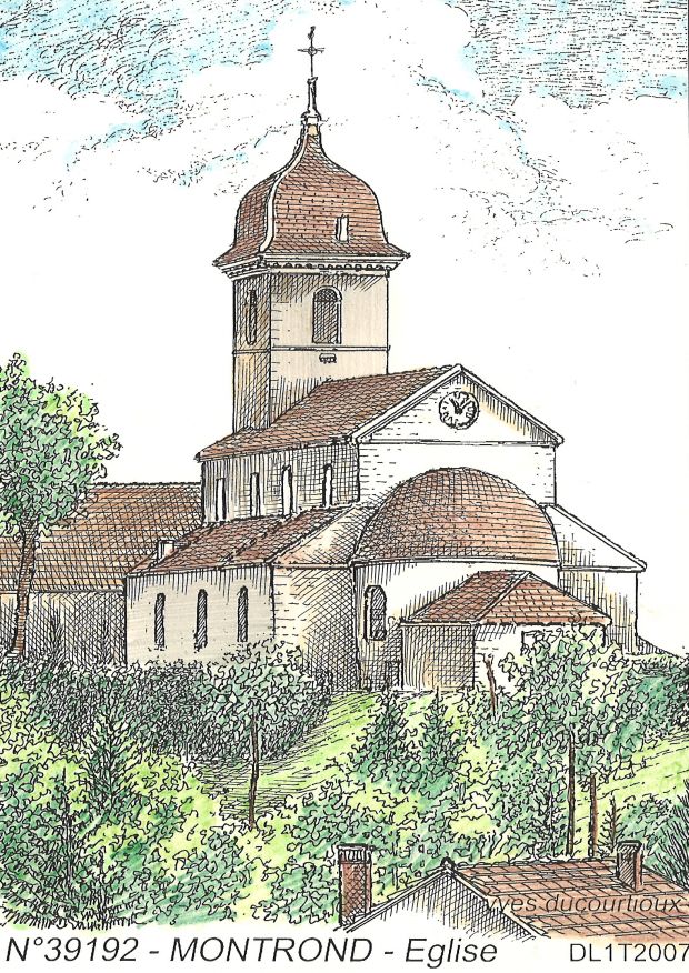 N 39192 - MONTROND - glise