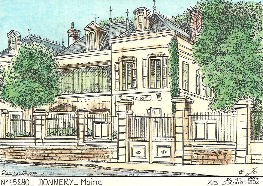 N 45280 - DONNERY - mairie