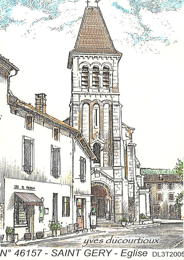 N 46157 - ST GERY - glise