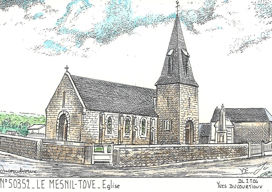 N 50352 - LE MESNIL TOVE - glise