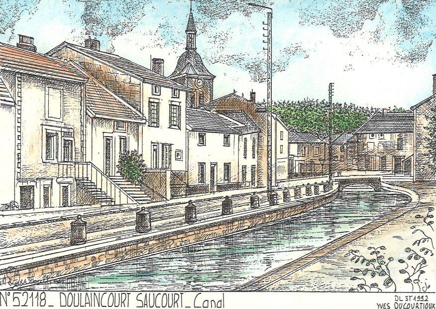 N 52118 - DOULAINCOURT SAUCOURT - canal