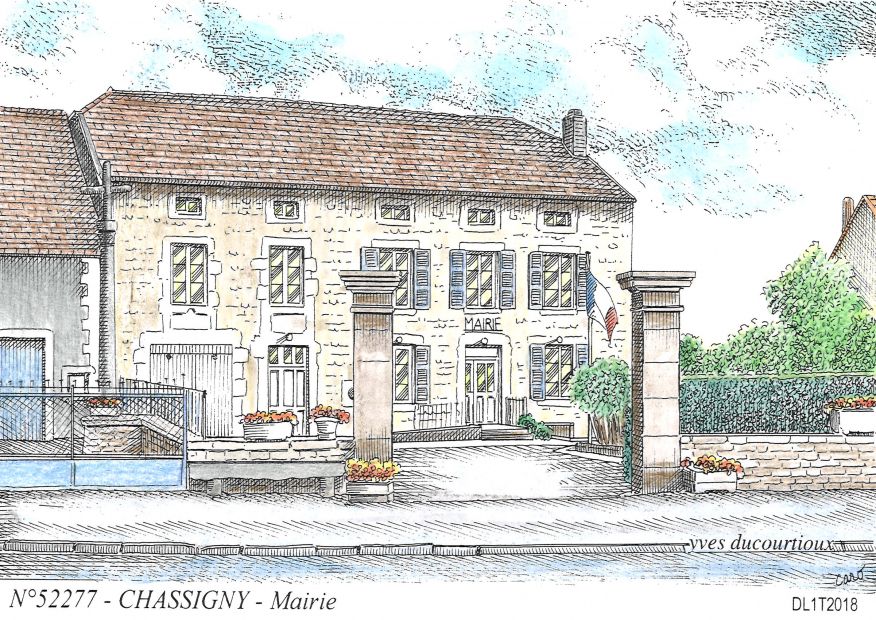 N 52277 - CHASSIGNY - mairie
