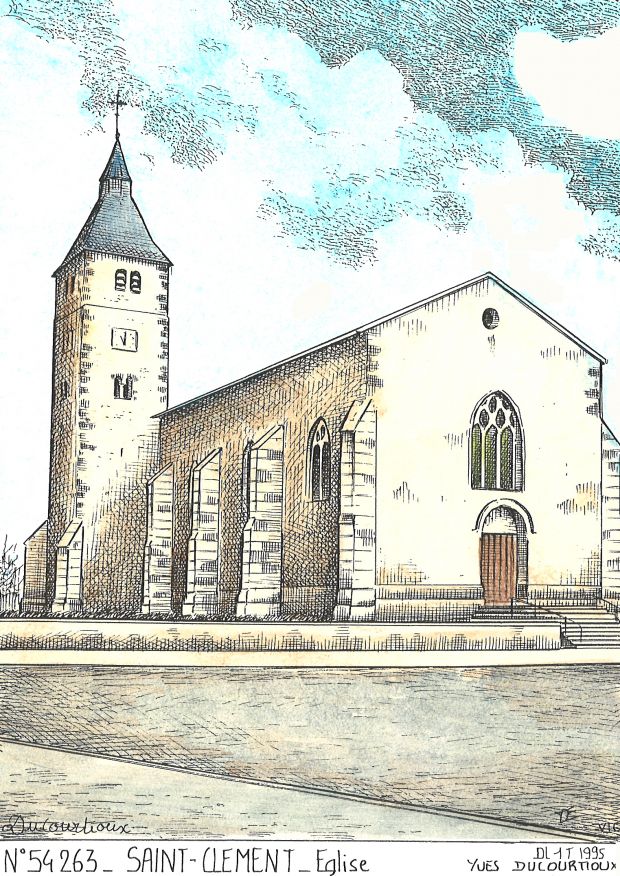 N 54263 - ST CLEMENT - glise