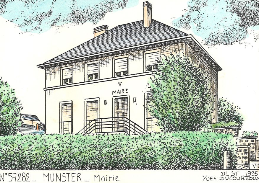 N 57282 - MUNSTER - mairie