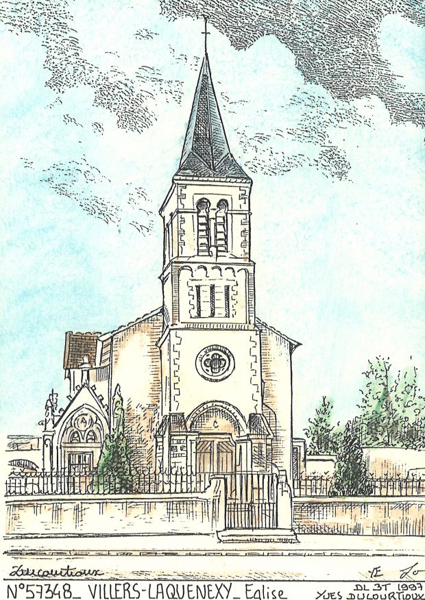 N 57348 - VILLERS LAQUENEXY - glise