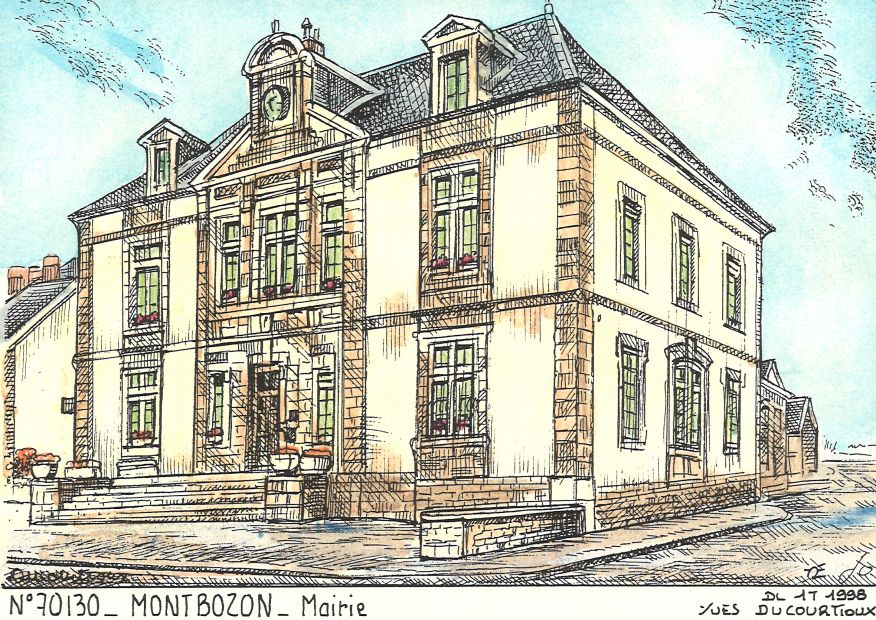 N 70130 - MONTBOZON - mairie