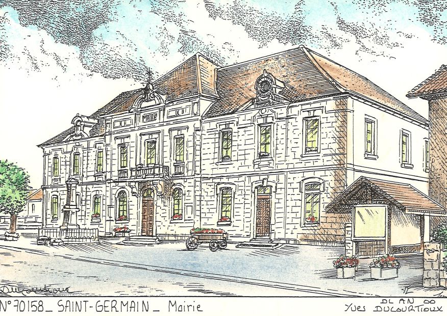 N 70158 - ST GERMAIN - mairie