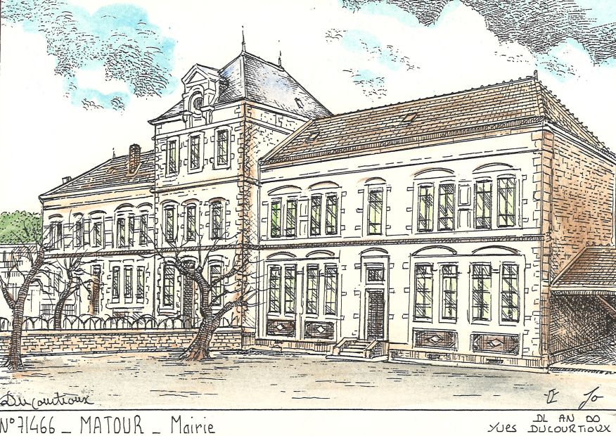 N 71466 - MATOUR - mairie