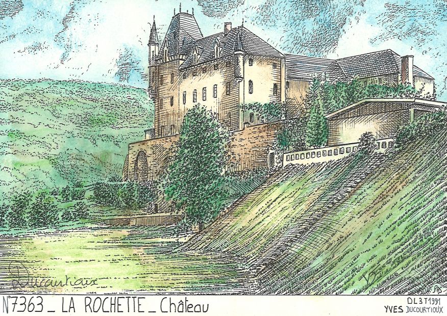 N 73063 - LA ROCHETTE - chteau