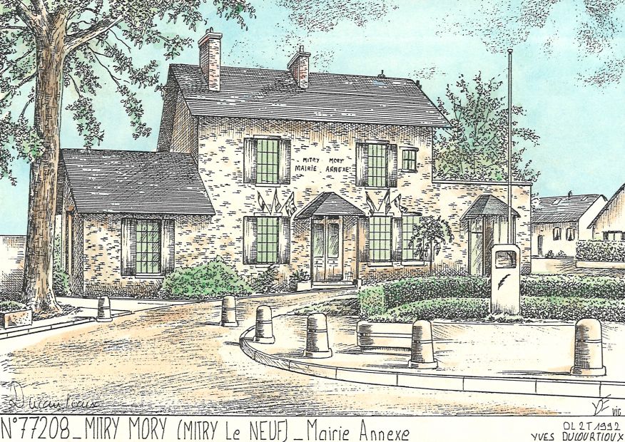 N 77208 - MITRY MORY - mairie annexe