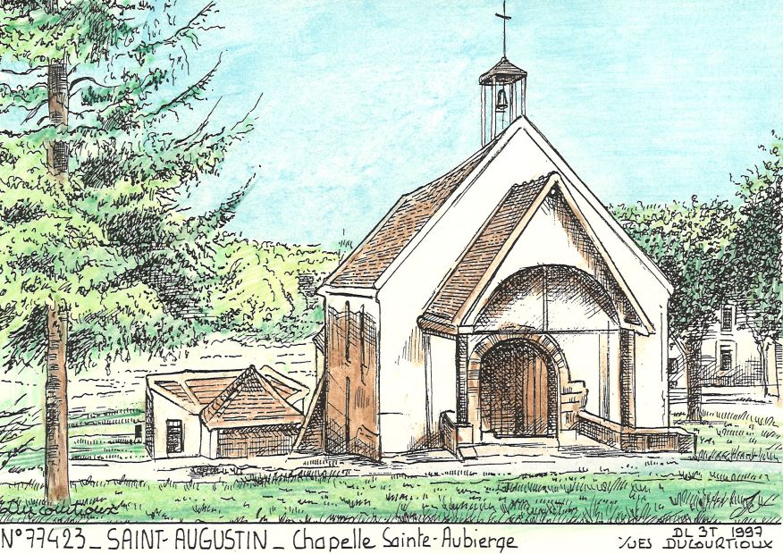 N 77423 - ST AUGUSTIN - chapelle ste aubierge