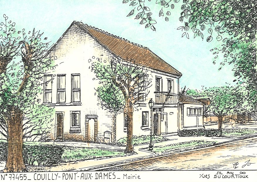 N 77455 - COUILLY PONT AUX DAMES - mairie