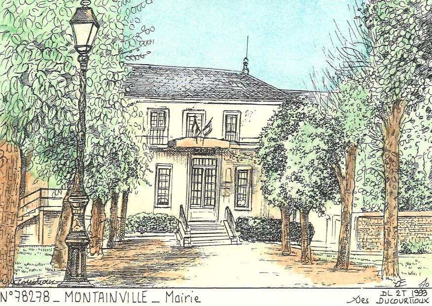 N 78278 - MONTAINVILLE - mairie