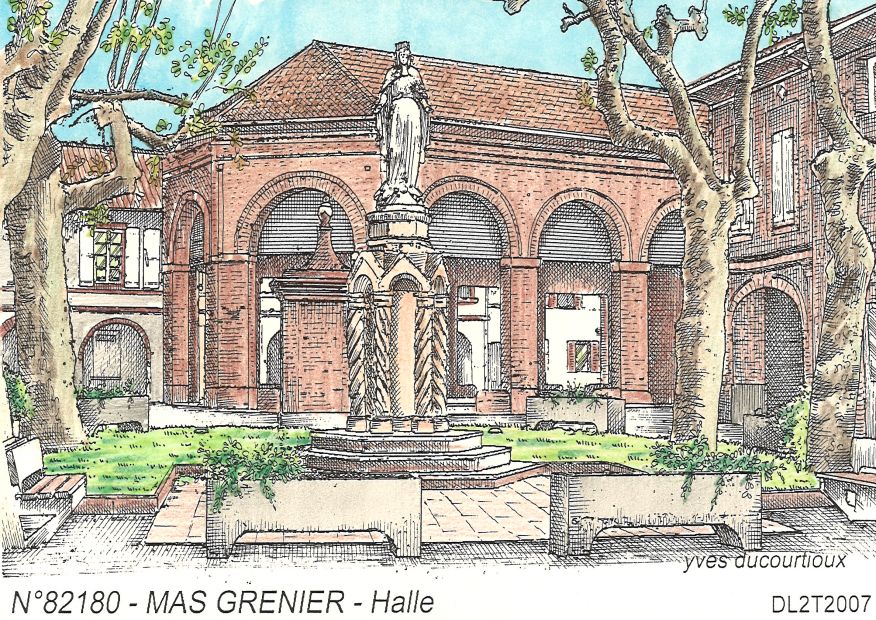 N 82180 - MAS GRENIER - halle