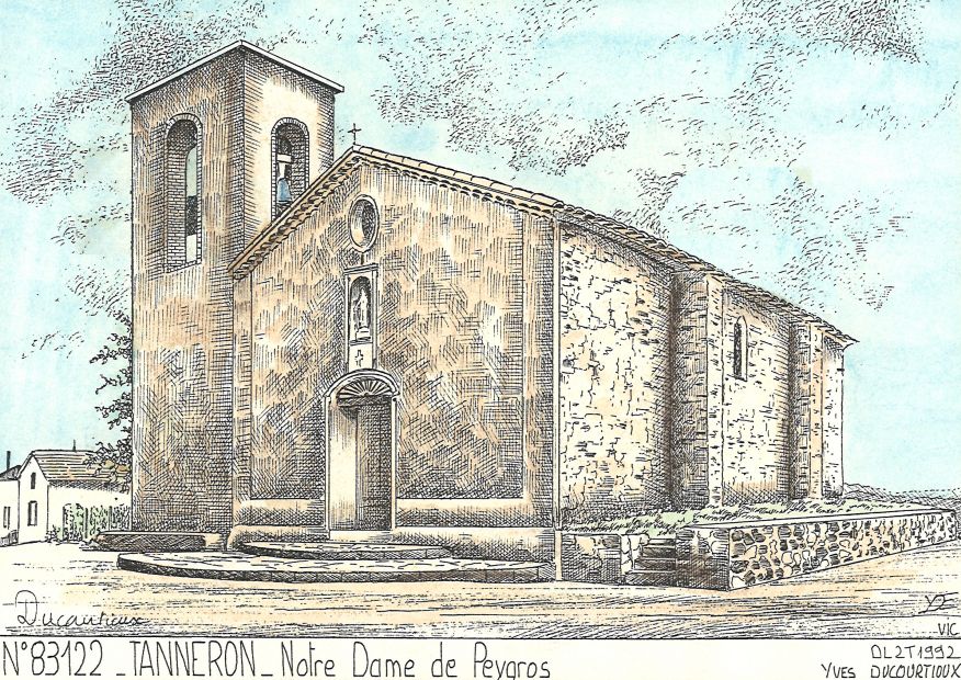 N 83122 - TANNERON - notre dame de peygros