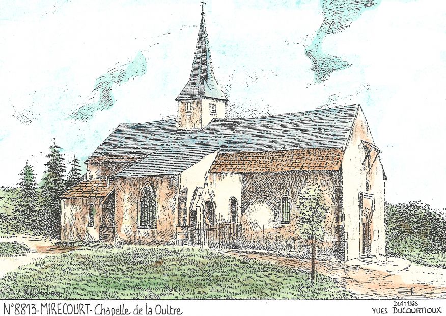 N 88013 - MIRECOURT - chapelle de la oultre