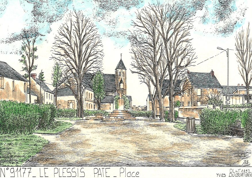 N 91177 - LE PLESSIS PATE - place