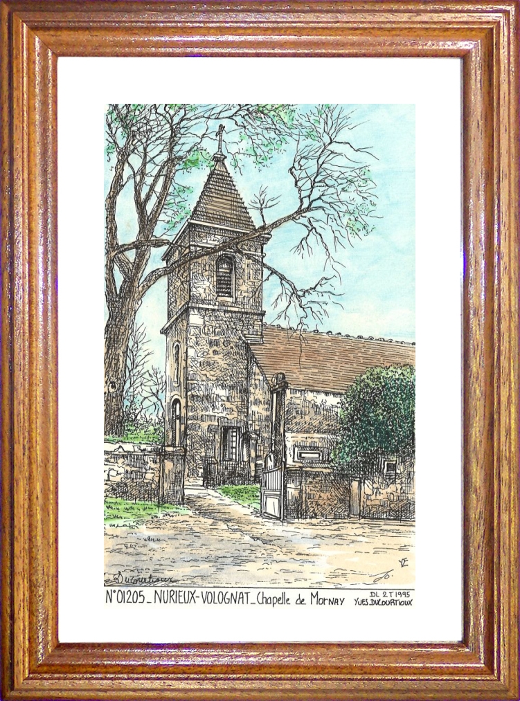 N 01205 - NURIEUX VOLOGNAT - chapelle de mornay