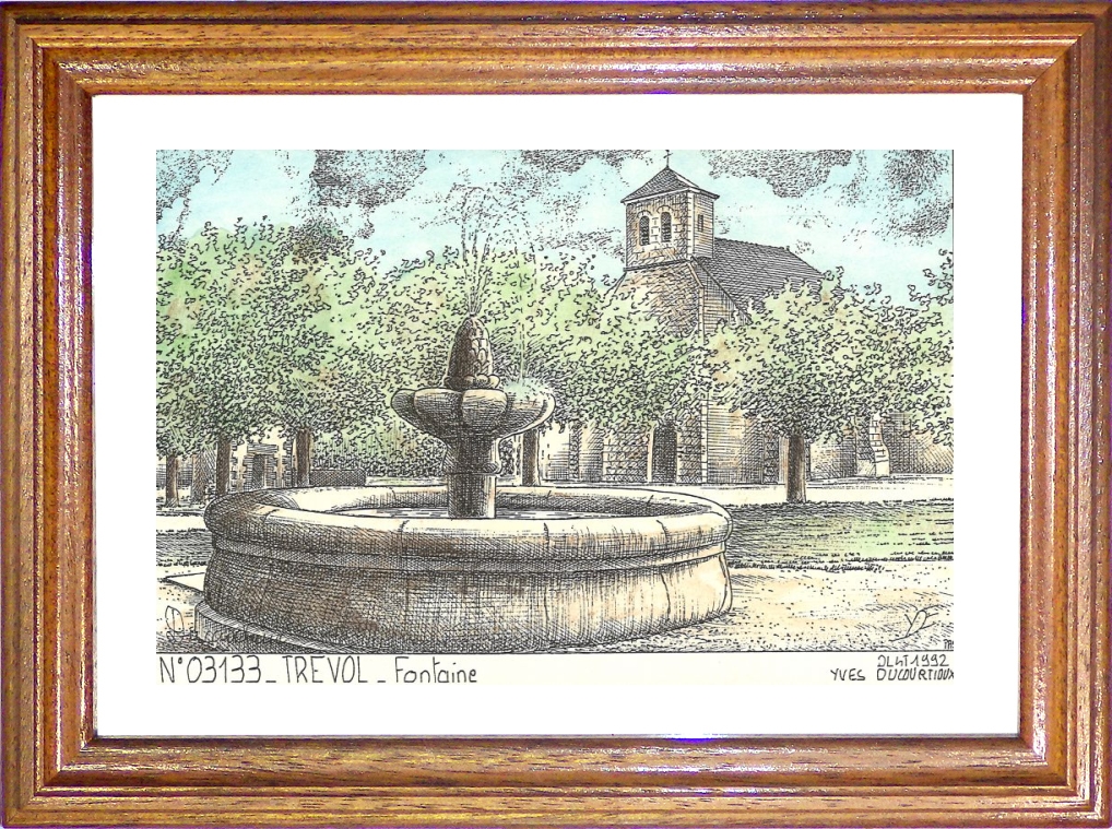 N 03133 - TREVOL - fontaine