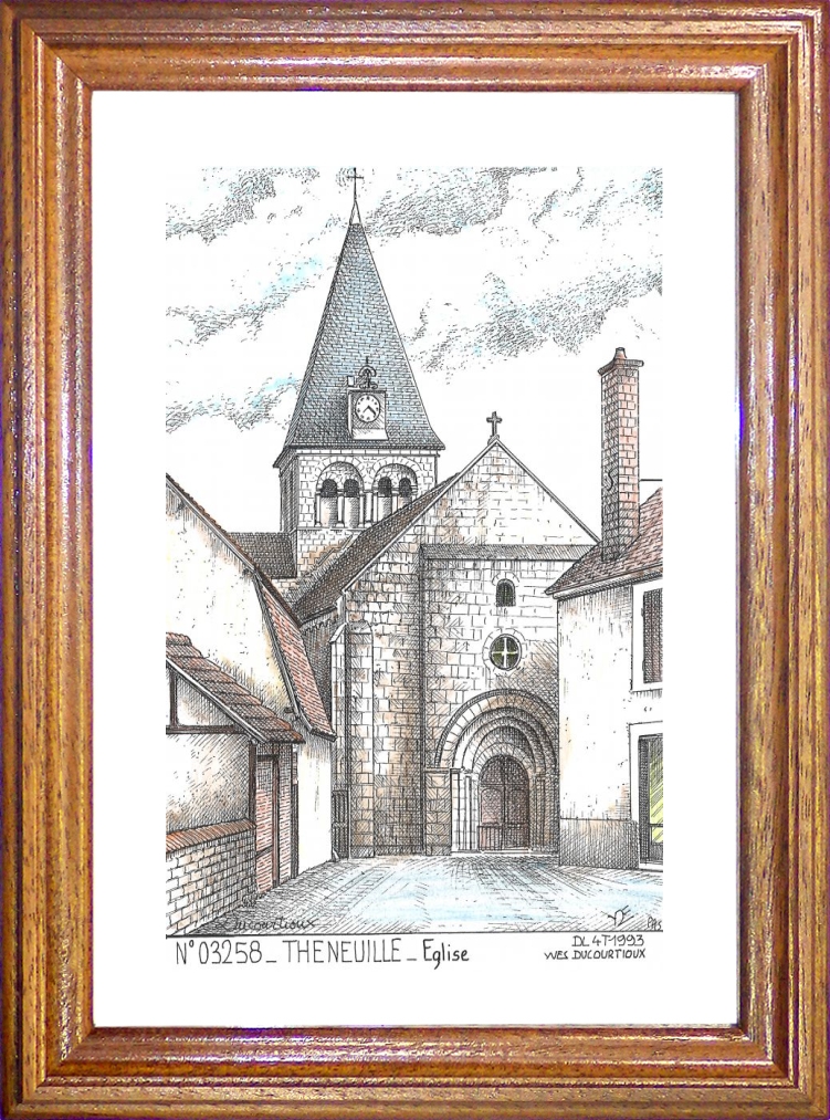 N 03258 - THENEUILLE - glise