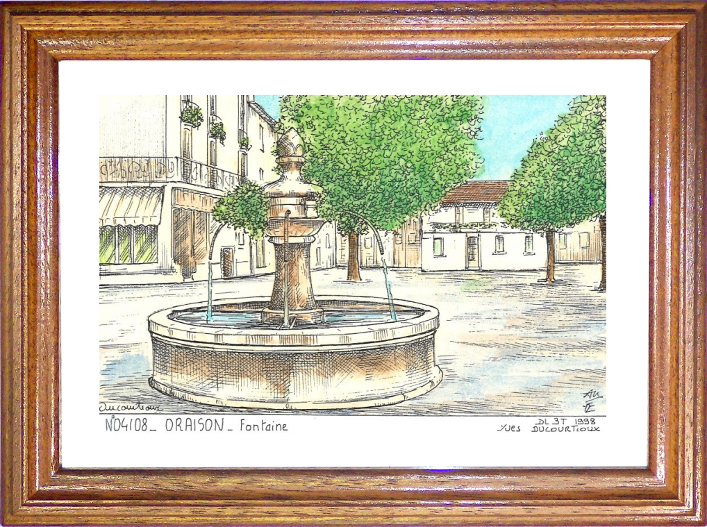 N 04108 - ORAISON - fontaine