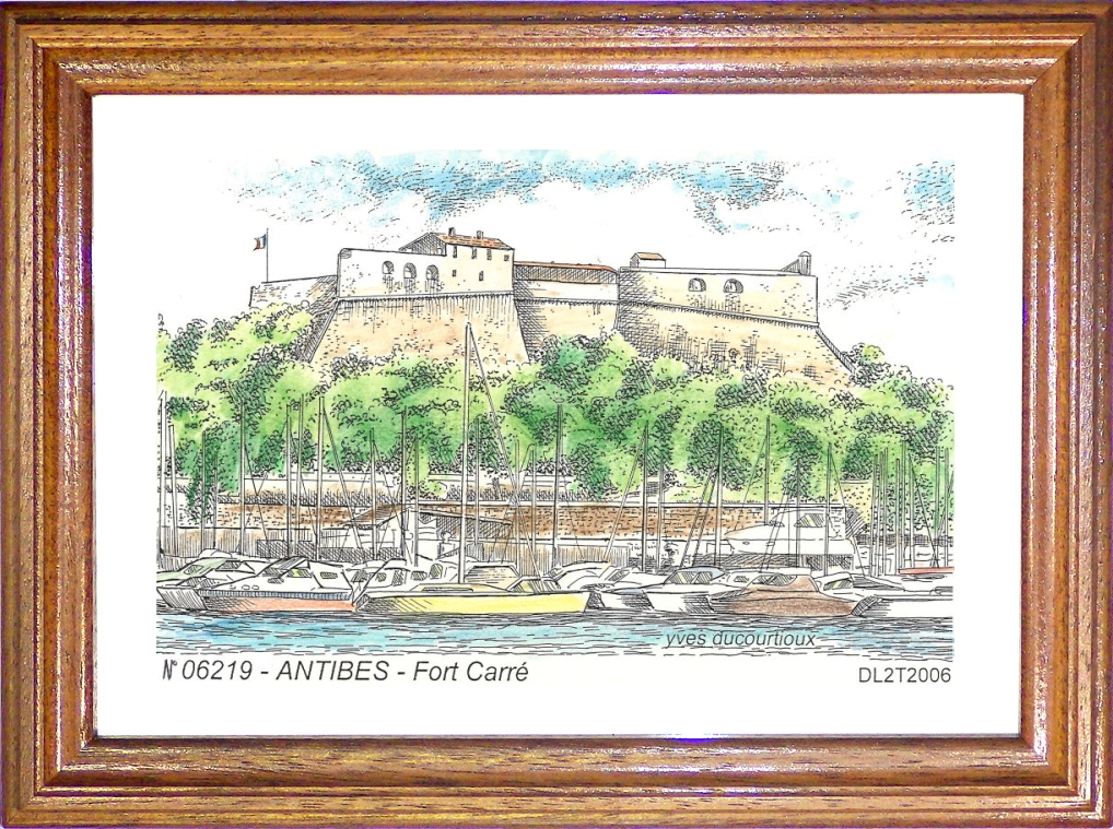 N 06219 - ANTIBES - fort carr
