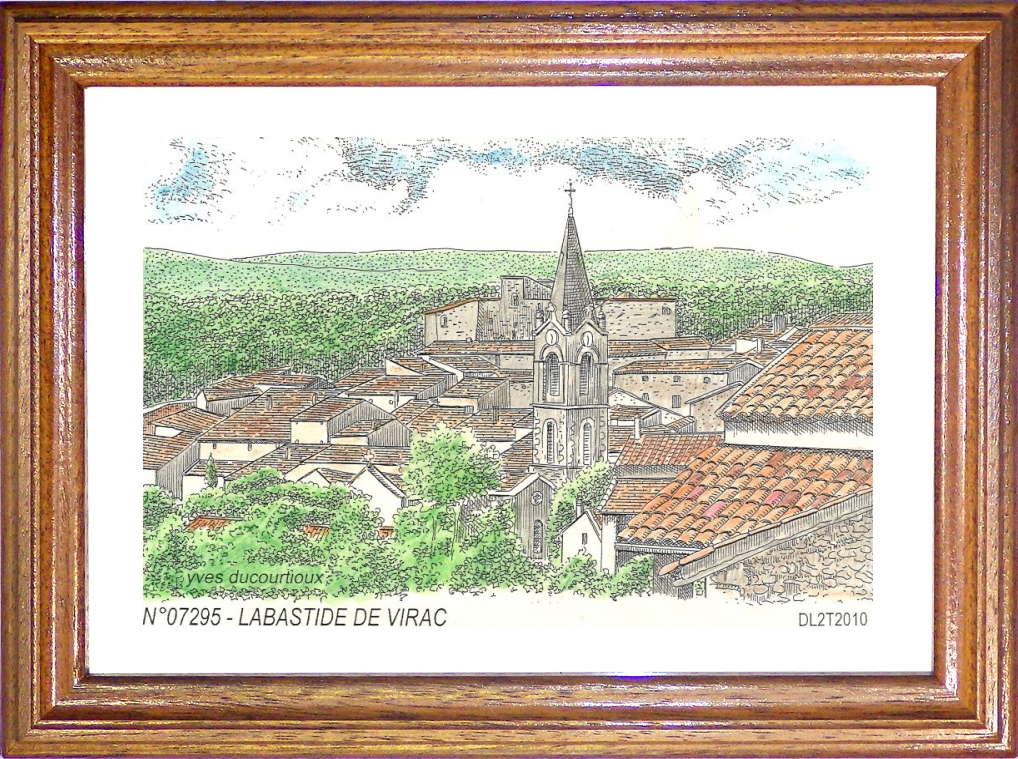 N 07295 - LABASTIDE DE VIRAC - vue