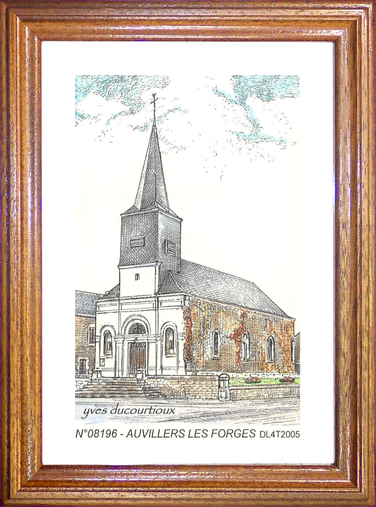 N 08196 - AUVILLERS LES FORGES - glise